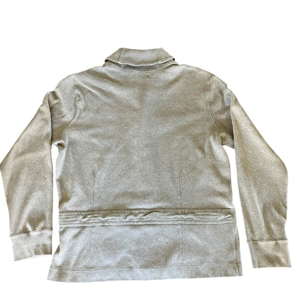 Polo Ralph Lauren Shawl Collar Grandpa Sweater Gray Button Up Men’s XL - Picture 3 of 10